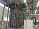 Tipo máquina de la suspensión de la carga 10000Kg del chorreo con granalla para las piezas sometidas a un tratamiento térmico