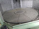 La placa giratoria de acero de manganeso con granalla la máquina 380V 400V 440V del chorreo
