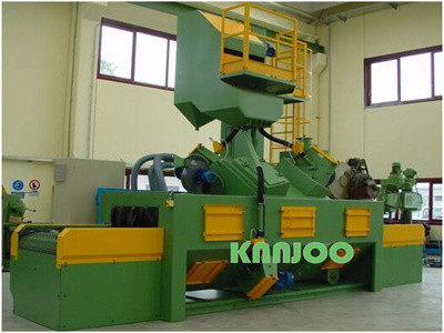 Máquina de gran capacidad para el tratamiento de superficies de malla de alambre